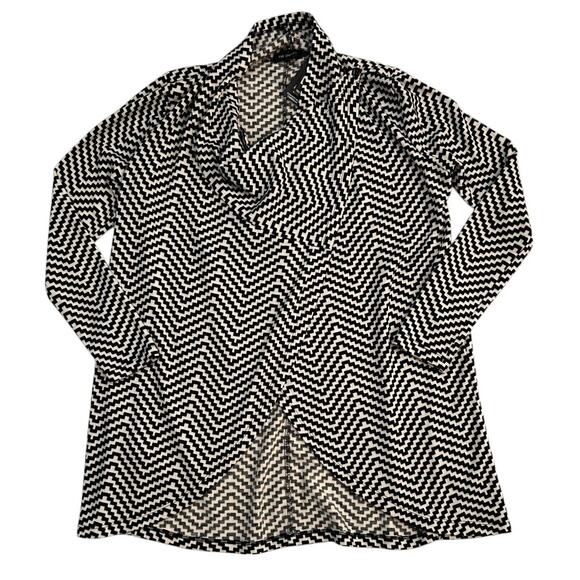 NWOT The Limited Convertible Black & White Cardigan Sweater Women's Large - Picture 1 of 6